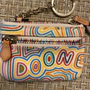 Dooney & Bourke Coin Key Fob Wallet